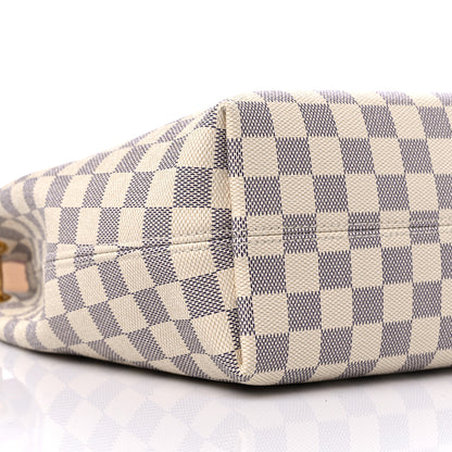 Louis Vuitton Damier Azur Graceful PM Rose Ballerine 8 of 11