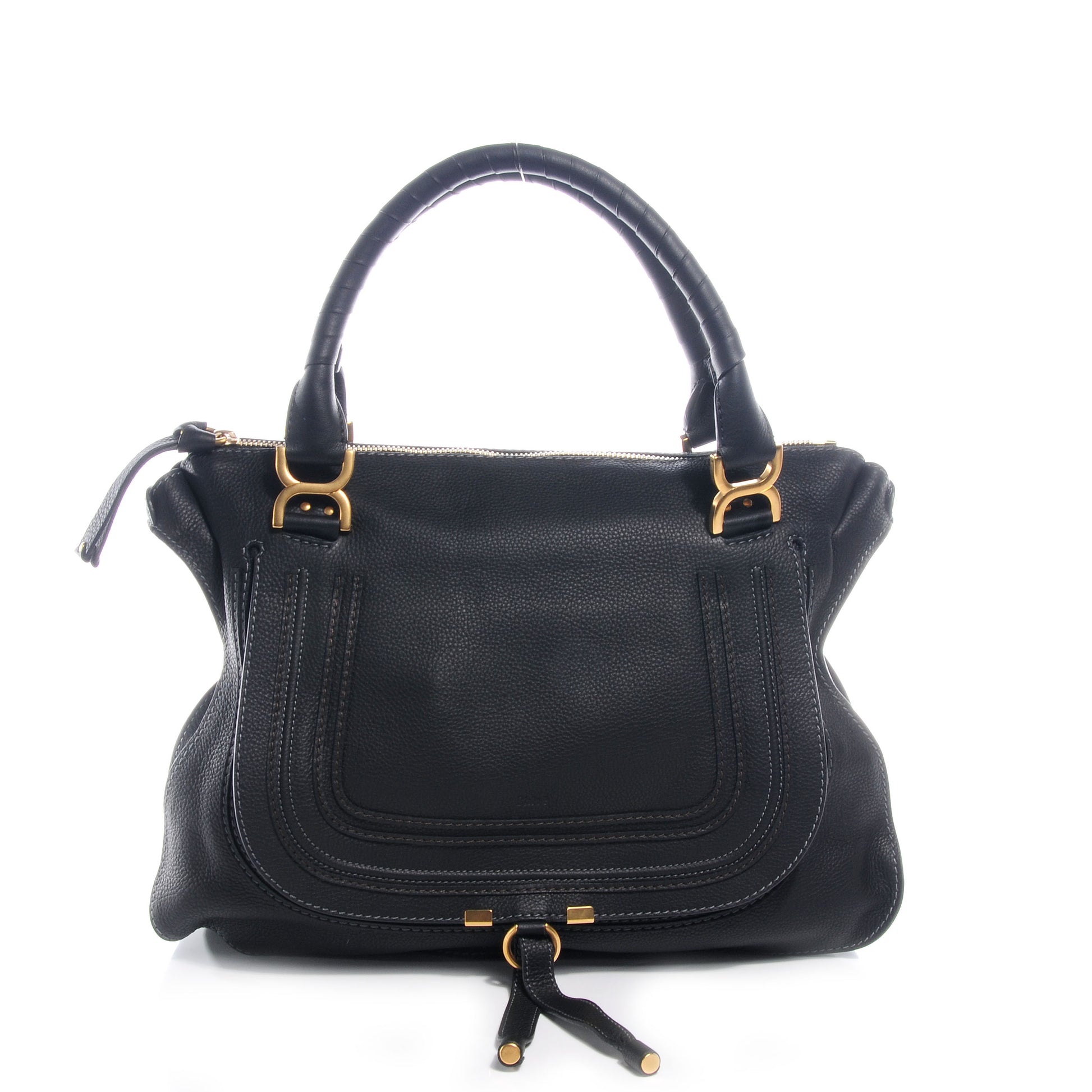 Chloe Calfskin Leather Large Marcie Satchel 1 of 8