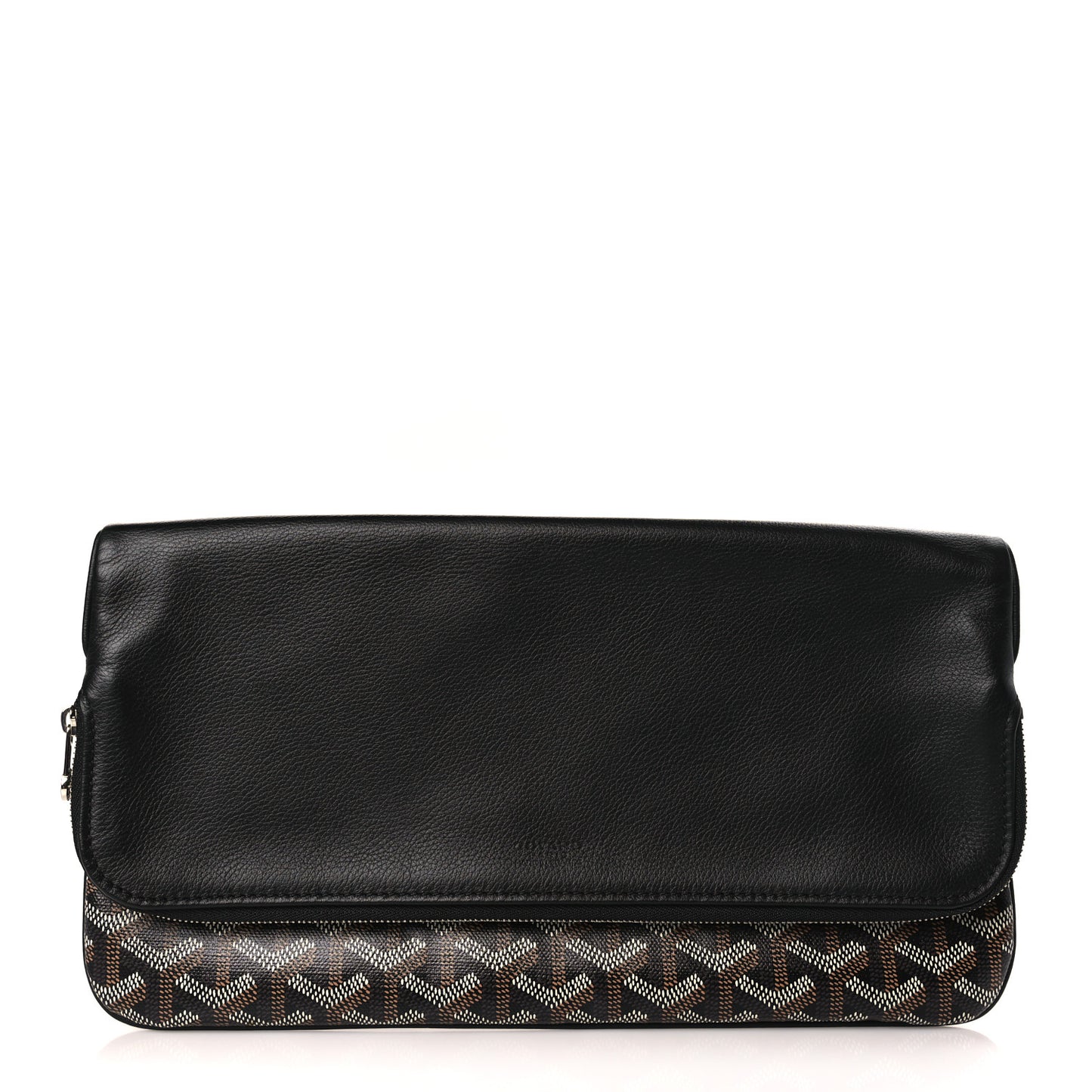 Goyardine Sainte Marie Soft Clutch Black