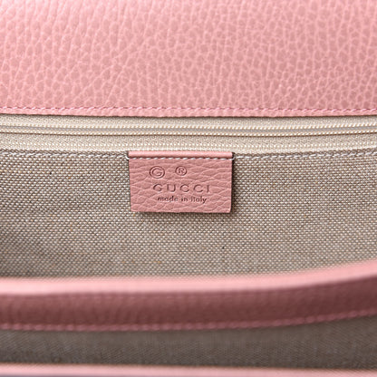 Gucci Dollar Calfskin Interlocking G Shoulder Bag Soft Pink 6 of 10