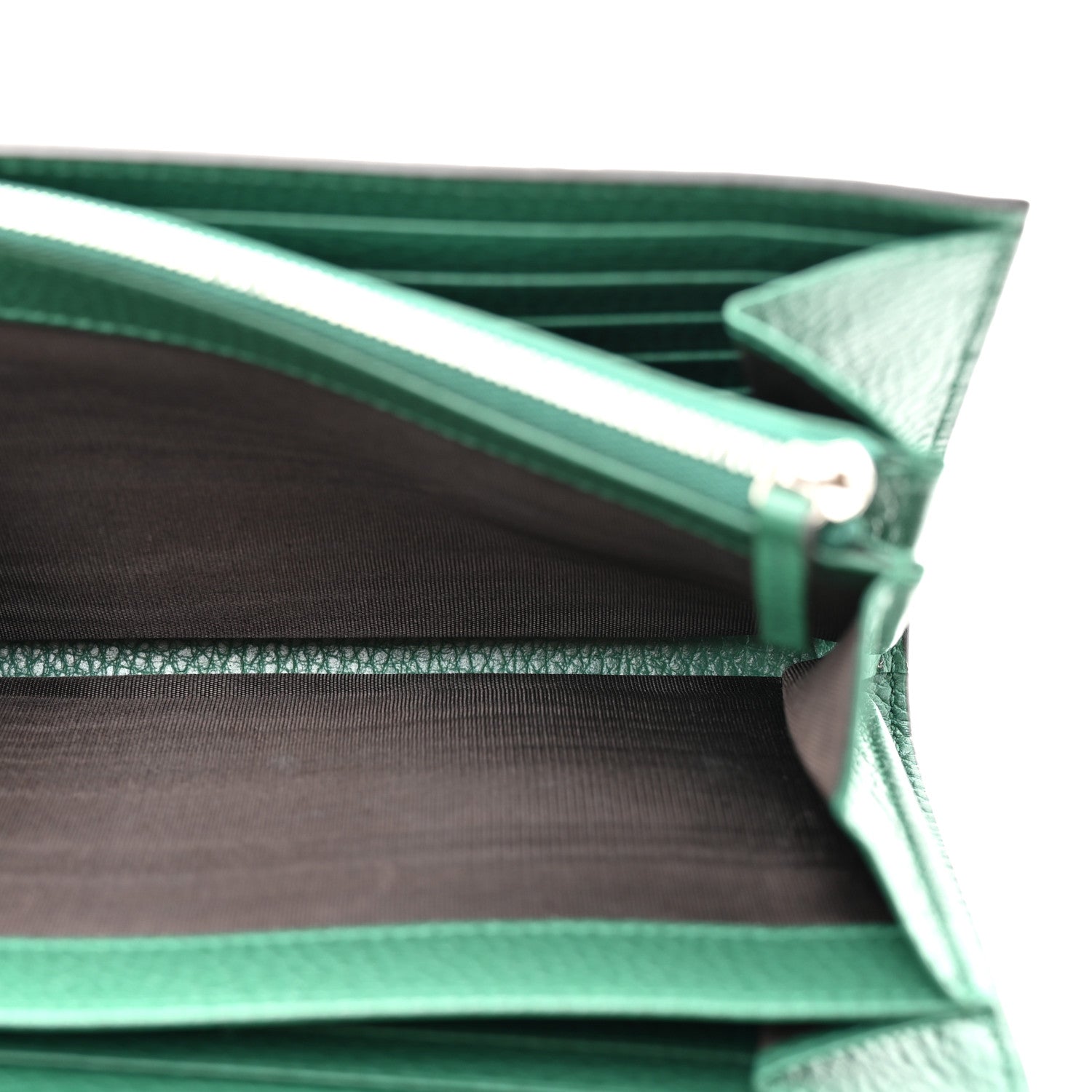 Gucci Calfskin Mini Dionysus Chain Wallet Emerald 1811183