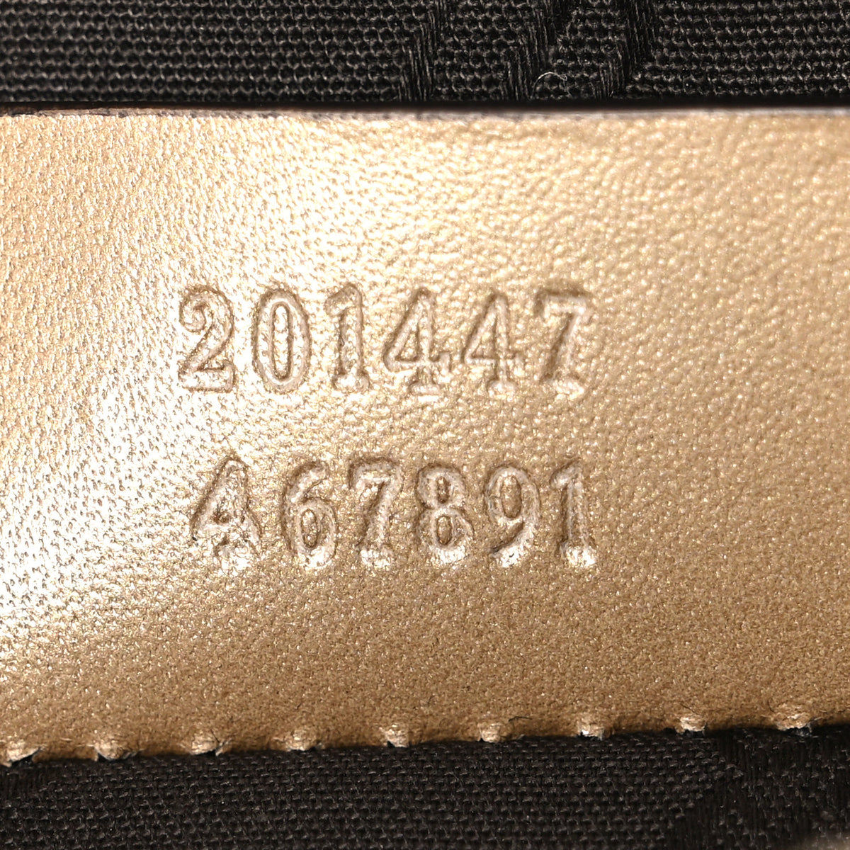 Imprime Monogram Small Shoulder Bag  Champagne