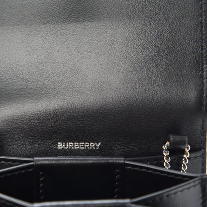 Burberry Vintage Check Jessie TB Crossbody Black 6 of 7
