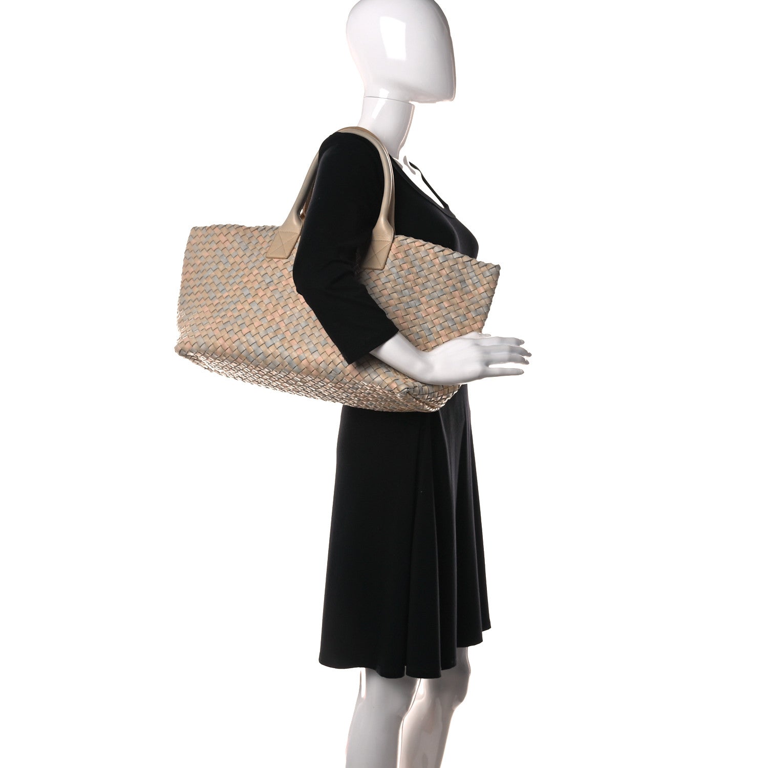 Bottega Veneta Nappa Intrecciato Medium Cabat Multicolor 2 of 27