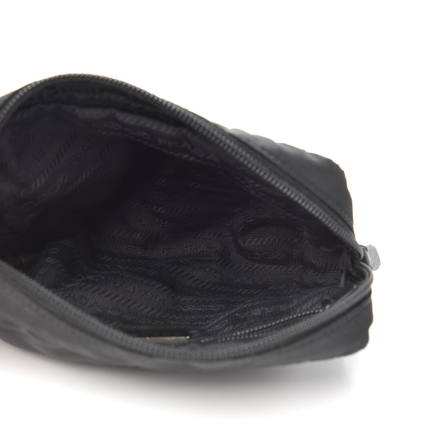 Nylon Vela Cosmetic Pouch Black