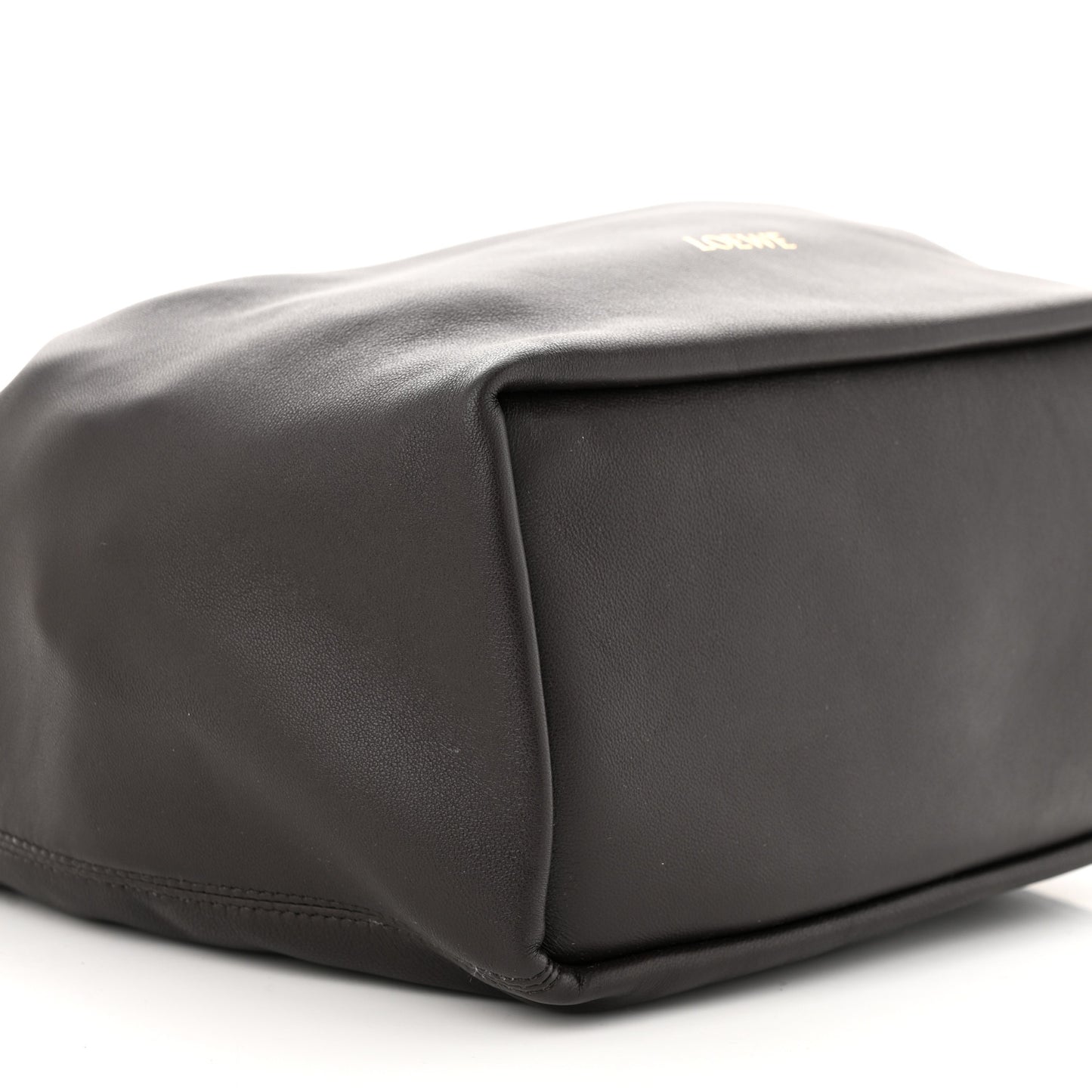 Nappa Small Squeeze Bag Dark Brown
