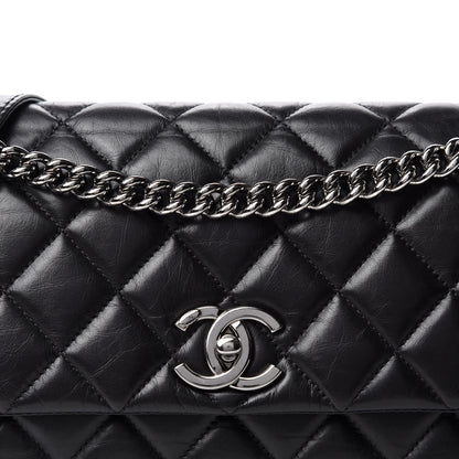 Chanel Aged Calfskin Quilted Small Lady Pearly Flap Black 11 of 12