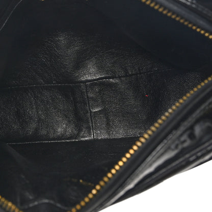Chanel Patent Quilted Tassel Camera Case Black 5 of 10