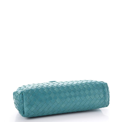 Bottega Veneta Nappa Intrecciato The Lauren 1980 Clutch Aqua 4 of 9