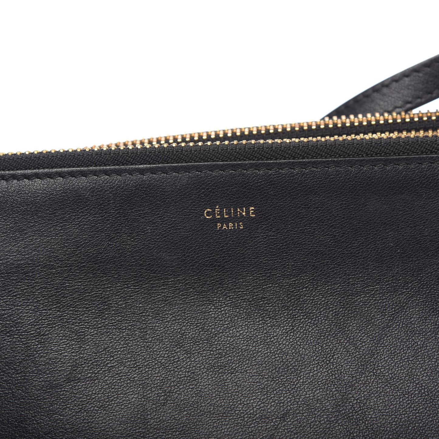 Lambskin Small Trio Crossbody Bag Black