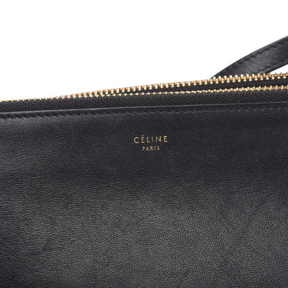 Celine Lambskin Small Trio Crossbody Bag Black 11 of 15
