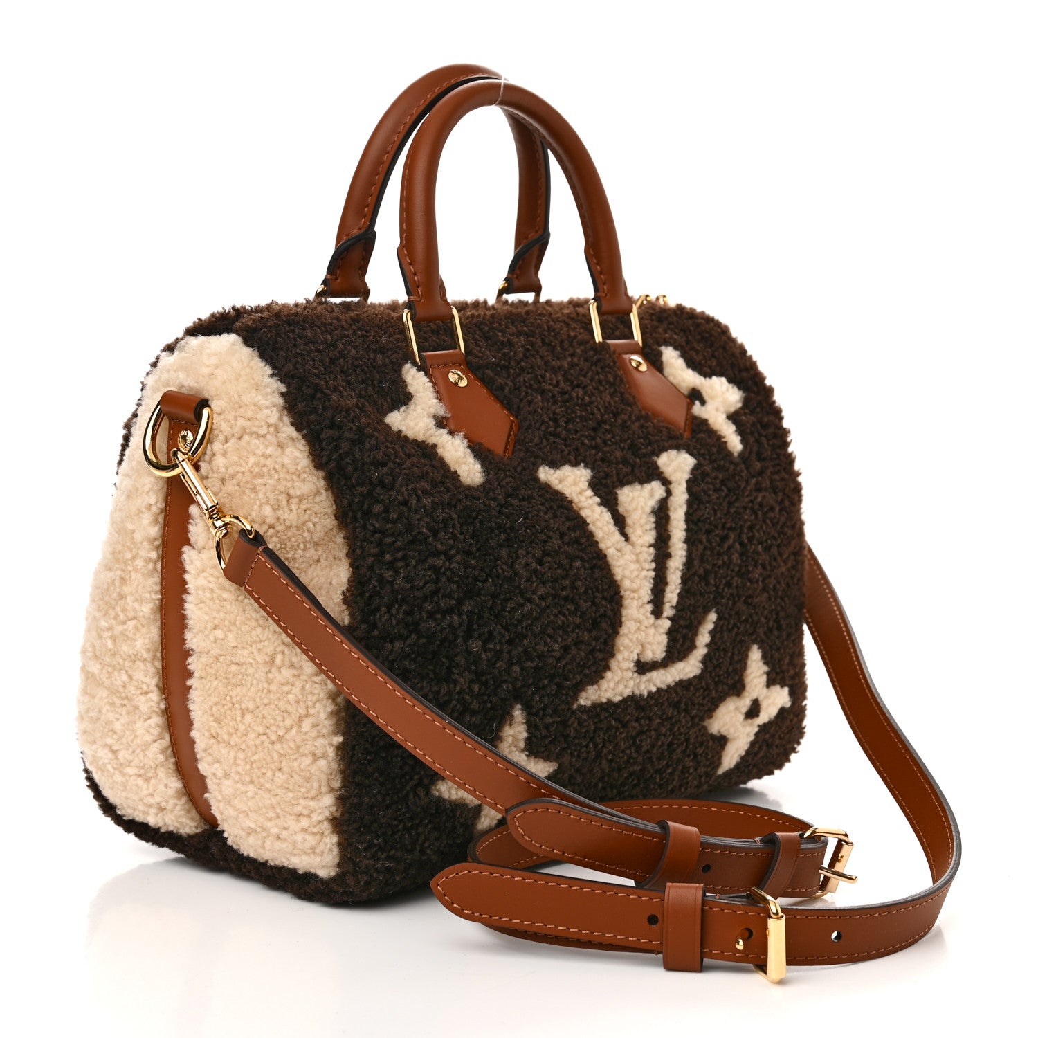 Louis Vuitton Monogram Teddy Speedy Bandouliere 25 3 of 10
