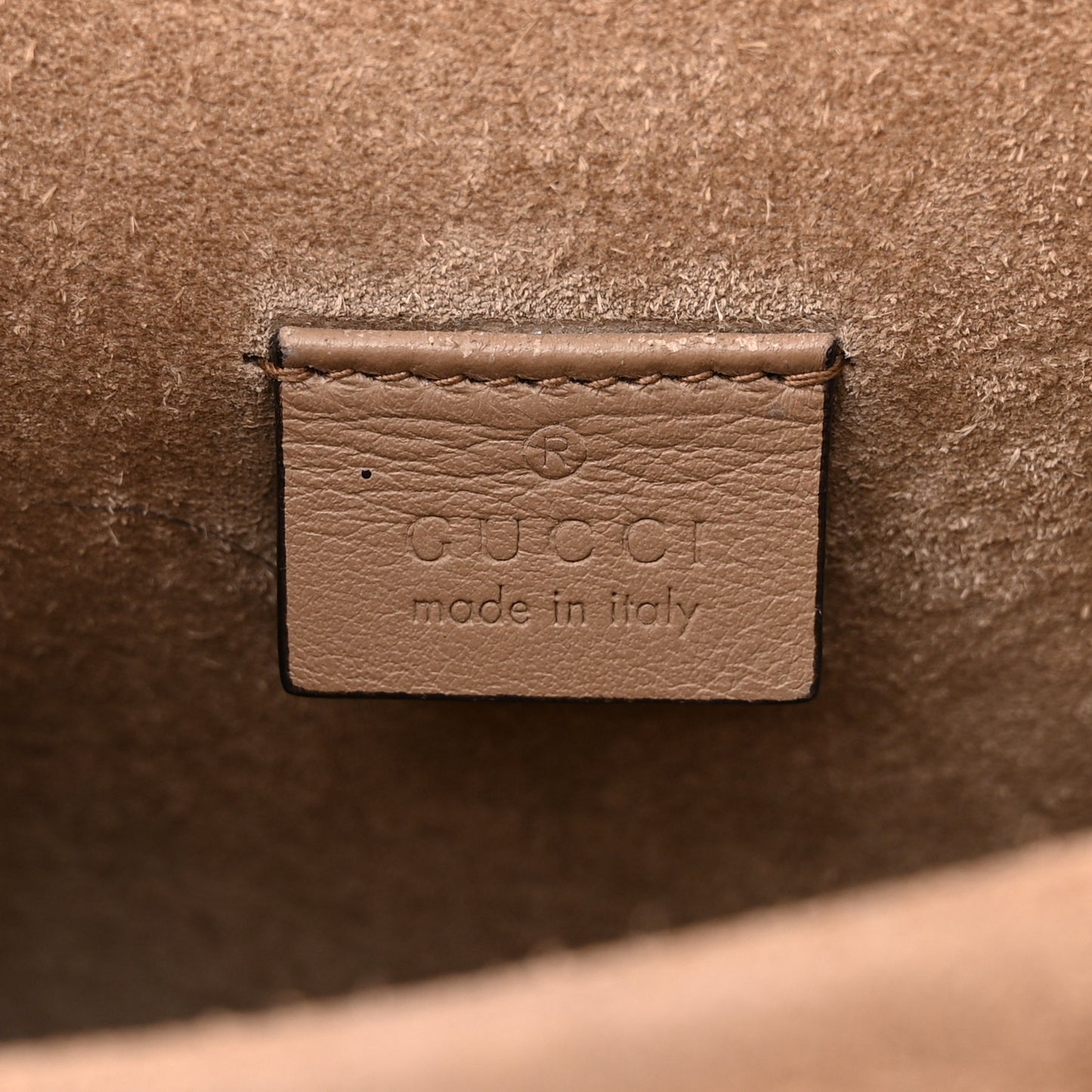 GG Supreme Monogram Mini Dionysus Shoulder Bag Taupe