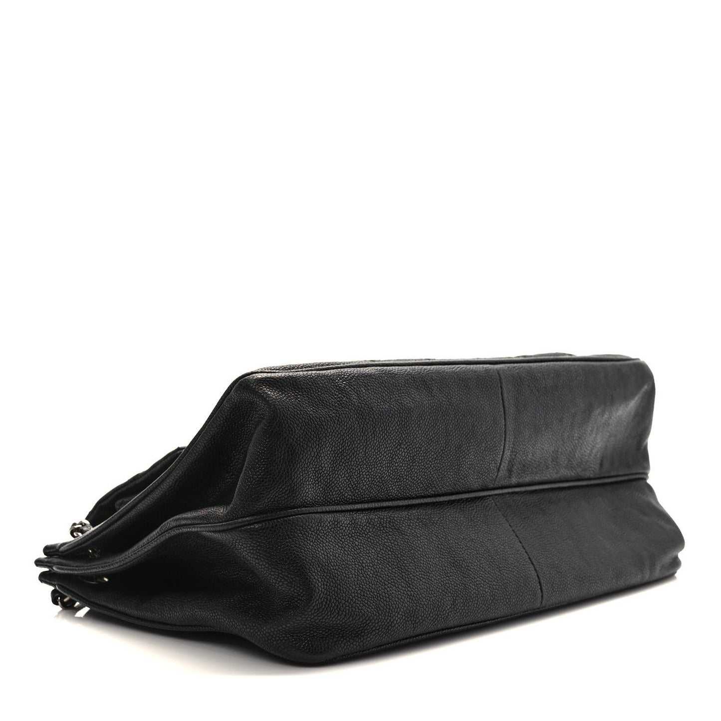 Caviar Mademoiselle Accordion Flap Black