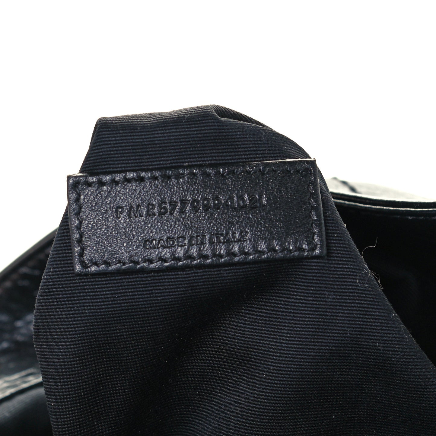 Crinkled Calfskin Matelasse Monogram Medium Niki Shopper Tote Black