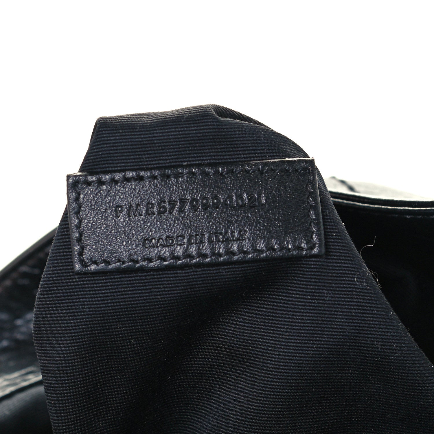 Saint Laurent Crinkled Calfskin Matelasse Monogram Medium Niki Shopper Tote Black 7 of 10