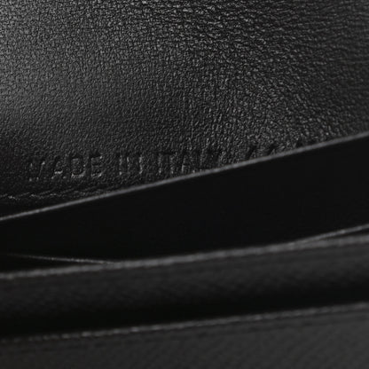 Christian Dior Grained Calfskin Saddle Card Holder Black 7 of 9