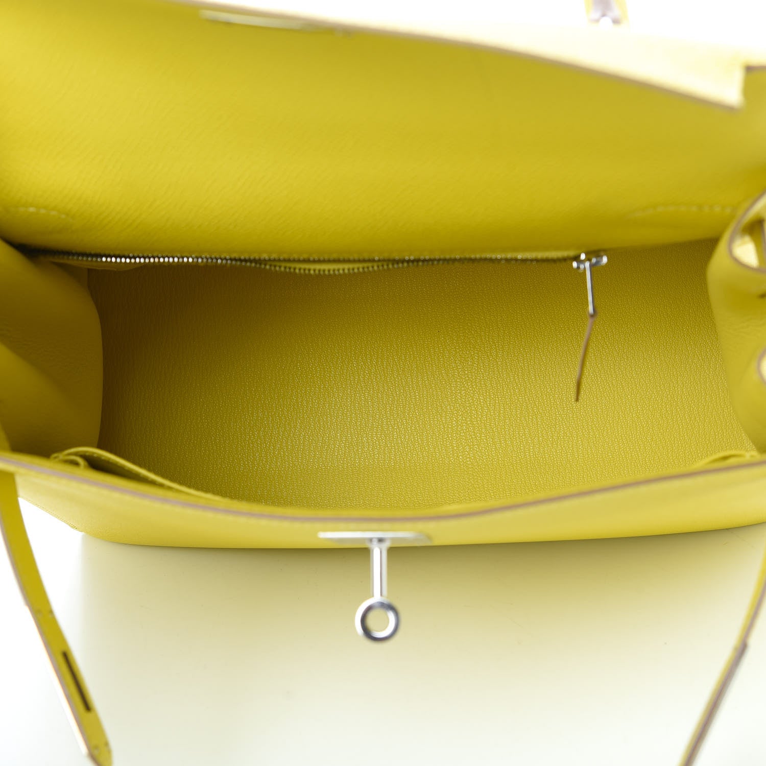 Hermes Epsom Kelly Sellier 28 Lime 5 of 11