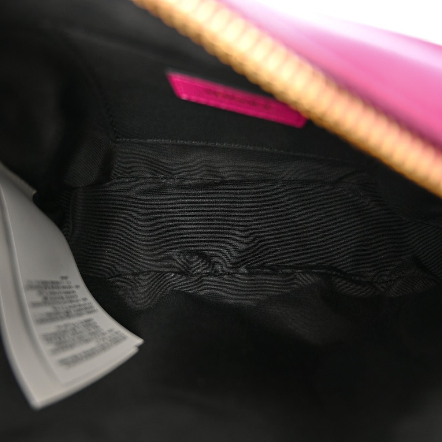 Nappa Quilted La Medusa Camera Bag Orchid
