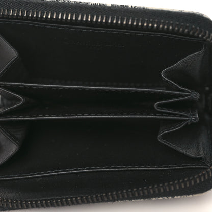 Christian Dior Technical Fabric Embroidered Toile De Jouy DiorTravel Detachable Card Holder Blue 4 of 5