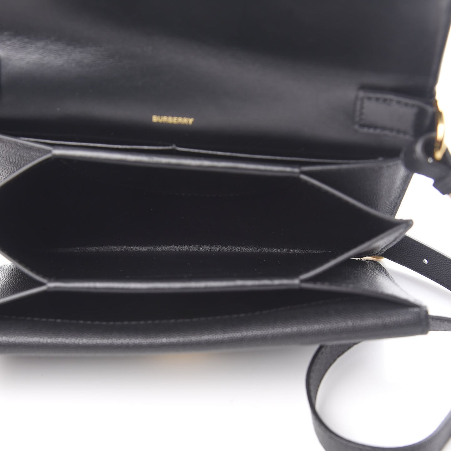 Grained Calfskin Albion TB Bag Black