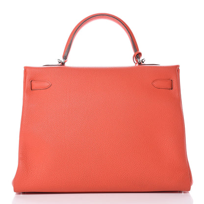 Hermes Togo Kelly Retourne 35 Capucine 5 of 35