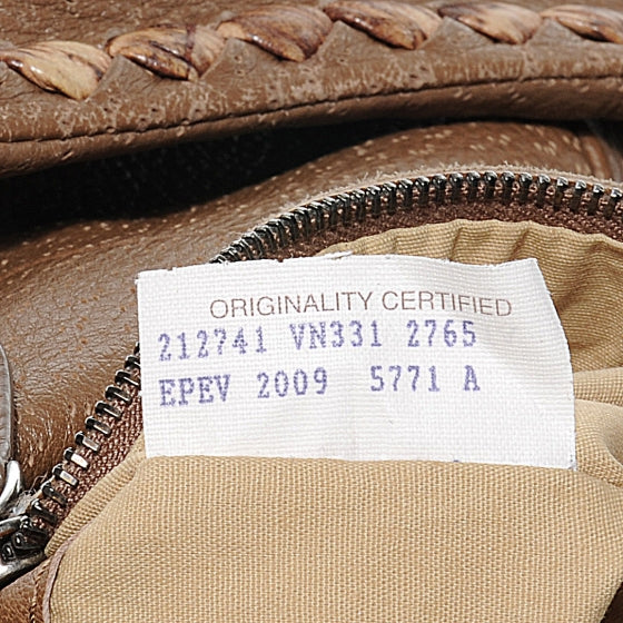 Perforated Leather Pekary Cervo Hobo Cigar