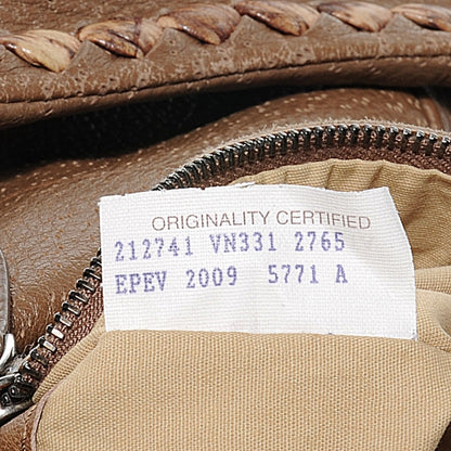 Bottega Veneta Perforated Leather Pekary Cervo Hobo Cigar 3 of 6