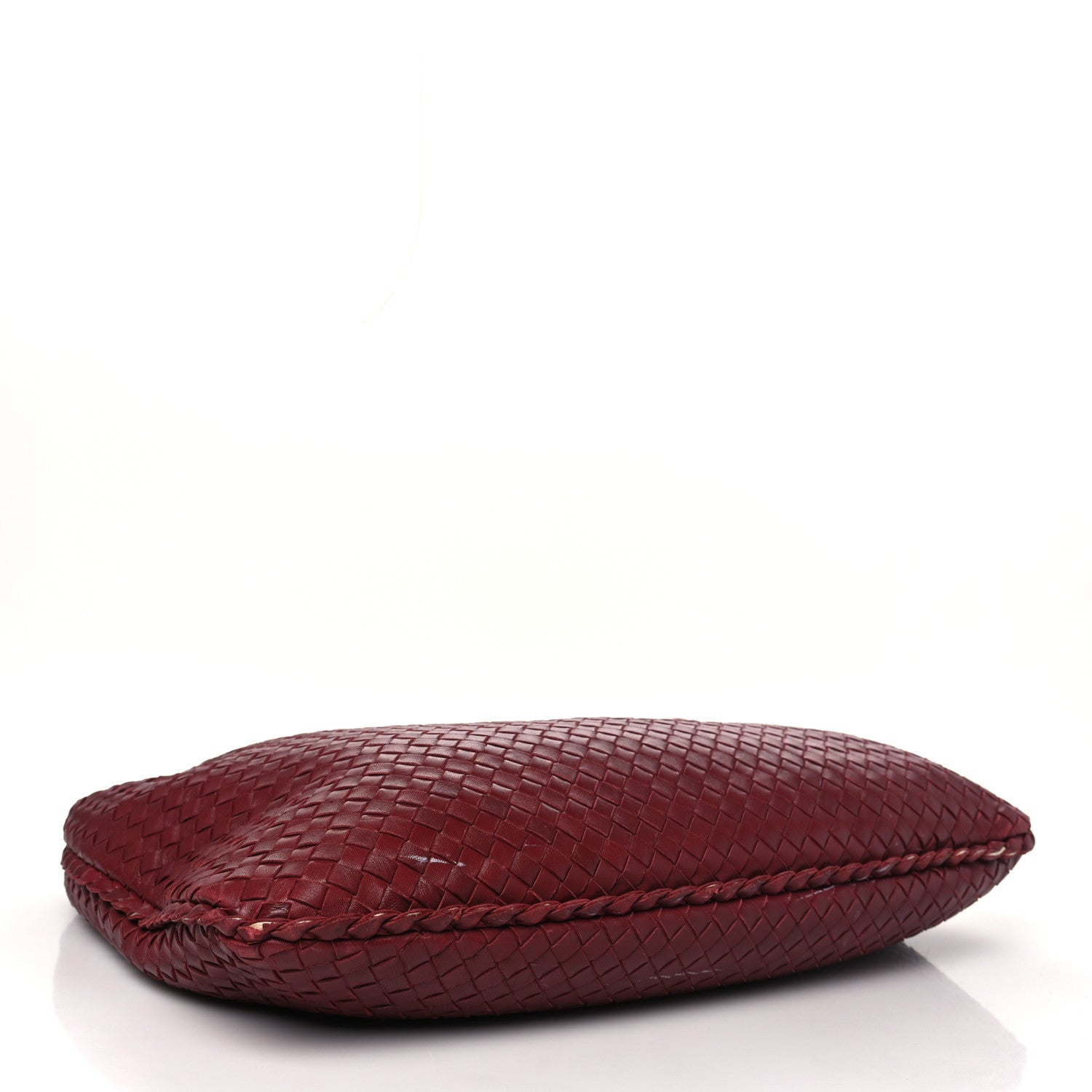Bottega Veneta Nappa Intrecciato Large Veneta Hobo Vermillion 4 of 17