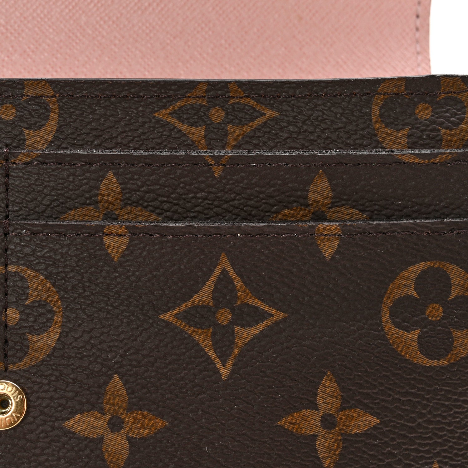 Louis Vuitton Monogram Sarah Wallet NM Rose Ballerine 11 of 11