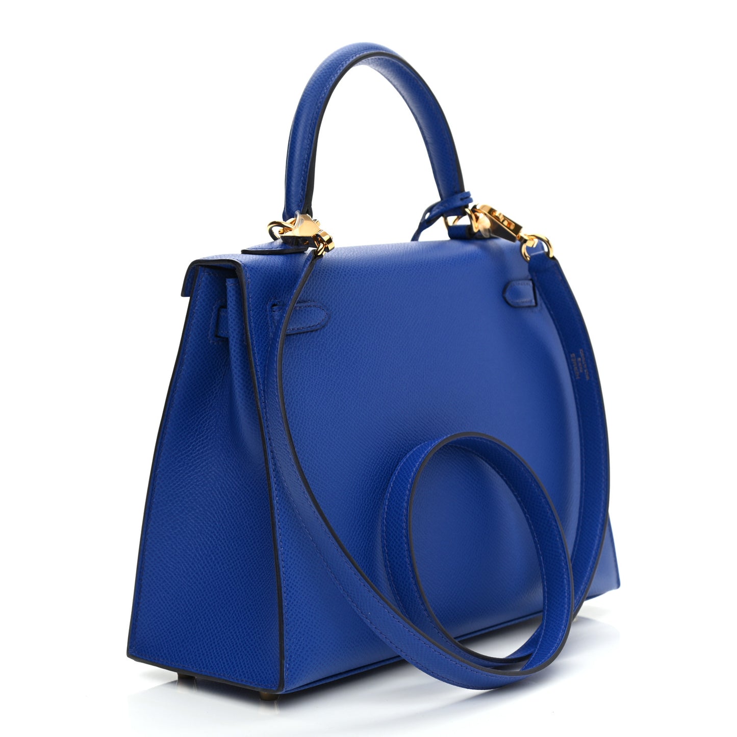 Epsom Kelly Sellier 25 Bleu Royal