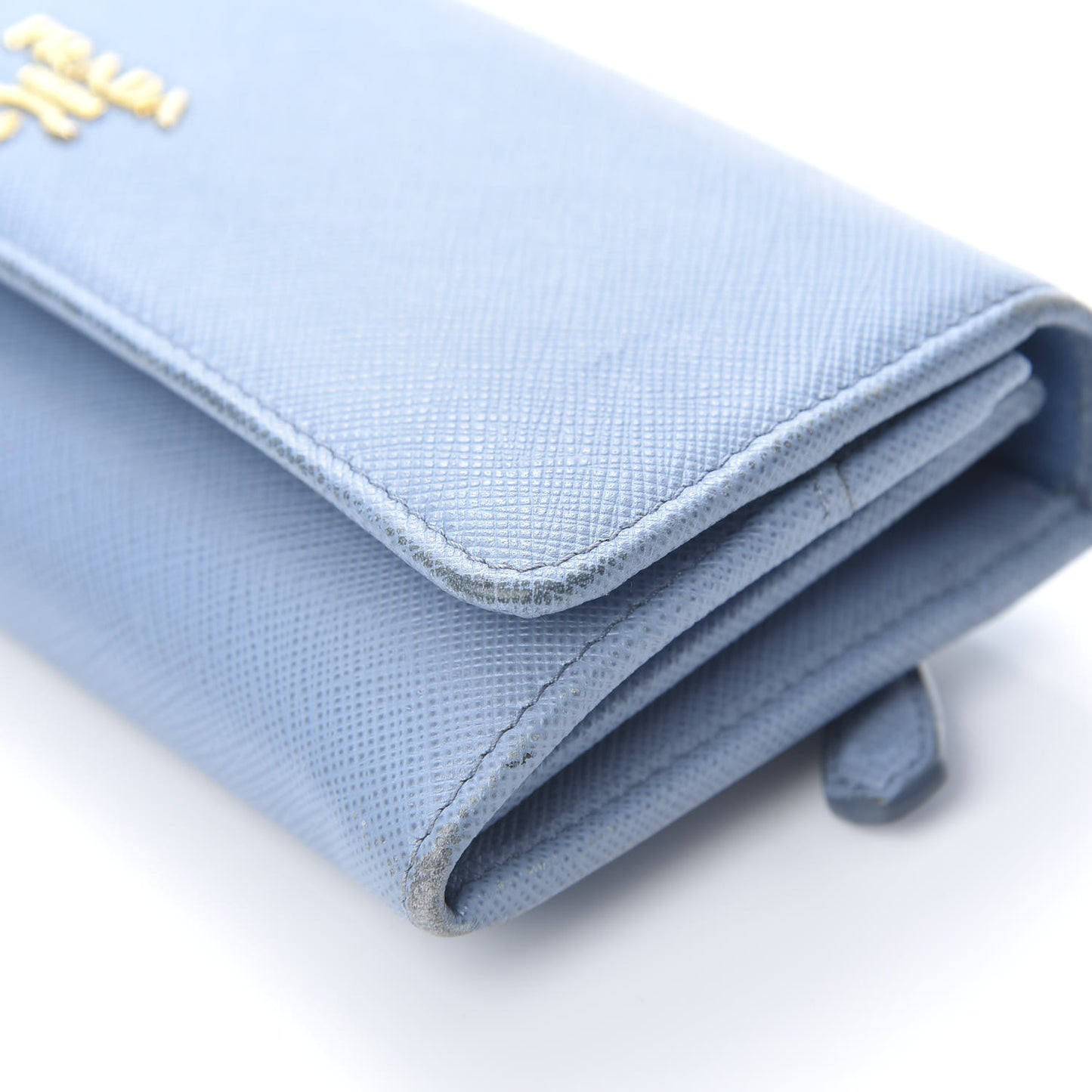 Saffiano Multicolor Continental Flap Wallet Astrale Mare