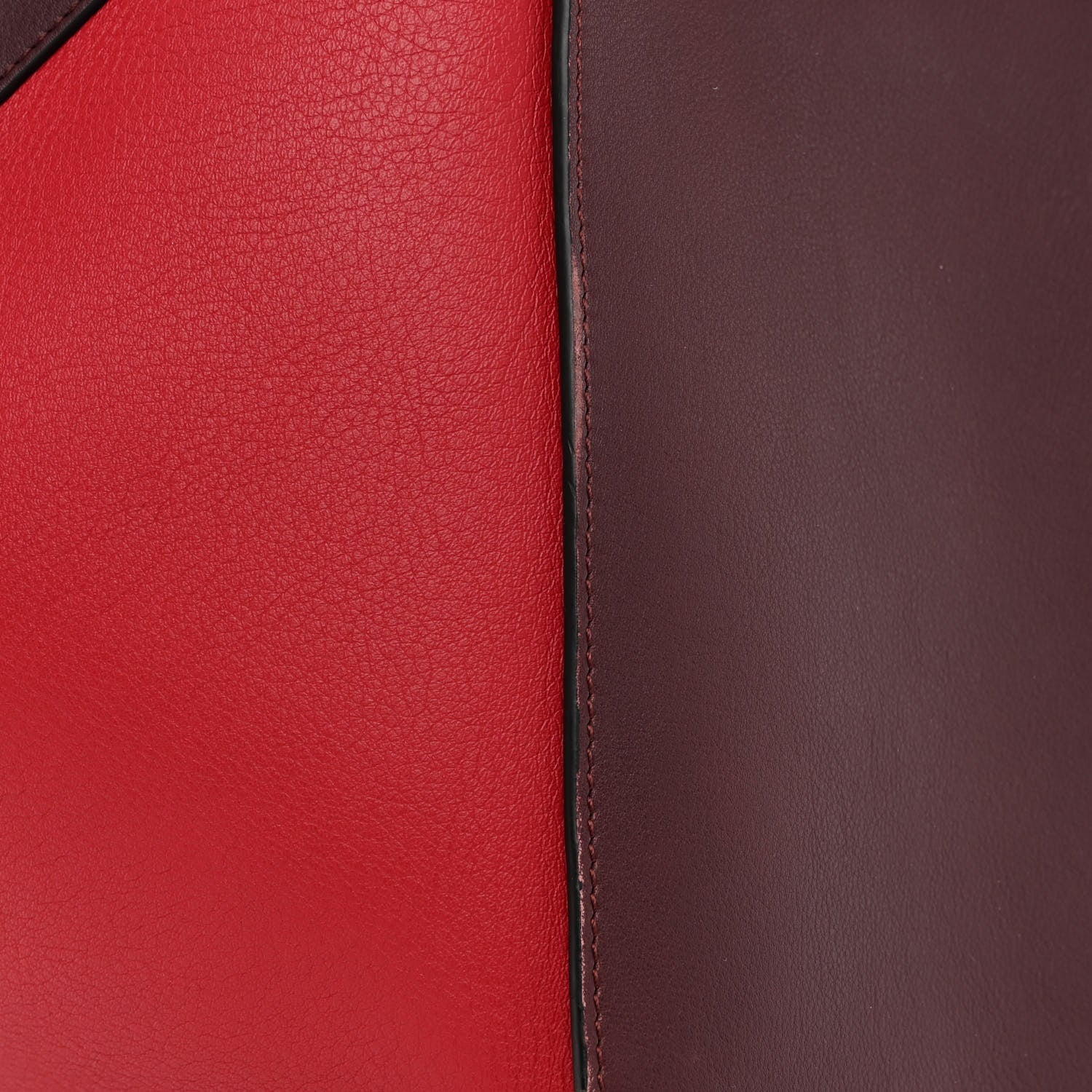 Loewe Calfskin Medium Hammock Shoulder Bag Maroon Oxblood 9 of 9