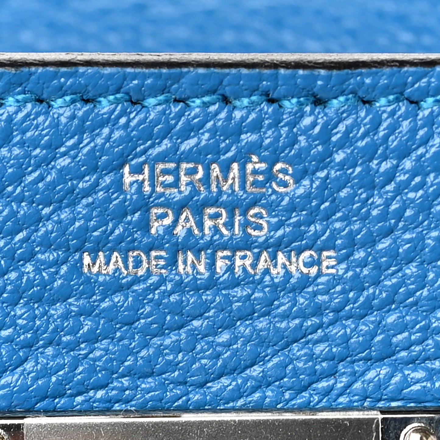 Chevre Mysore Kelly Longue Wallet Bleu Zanzibar