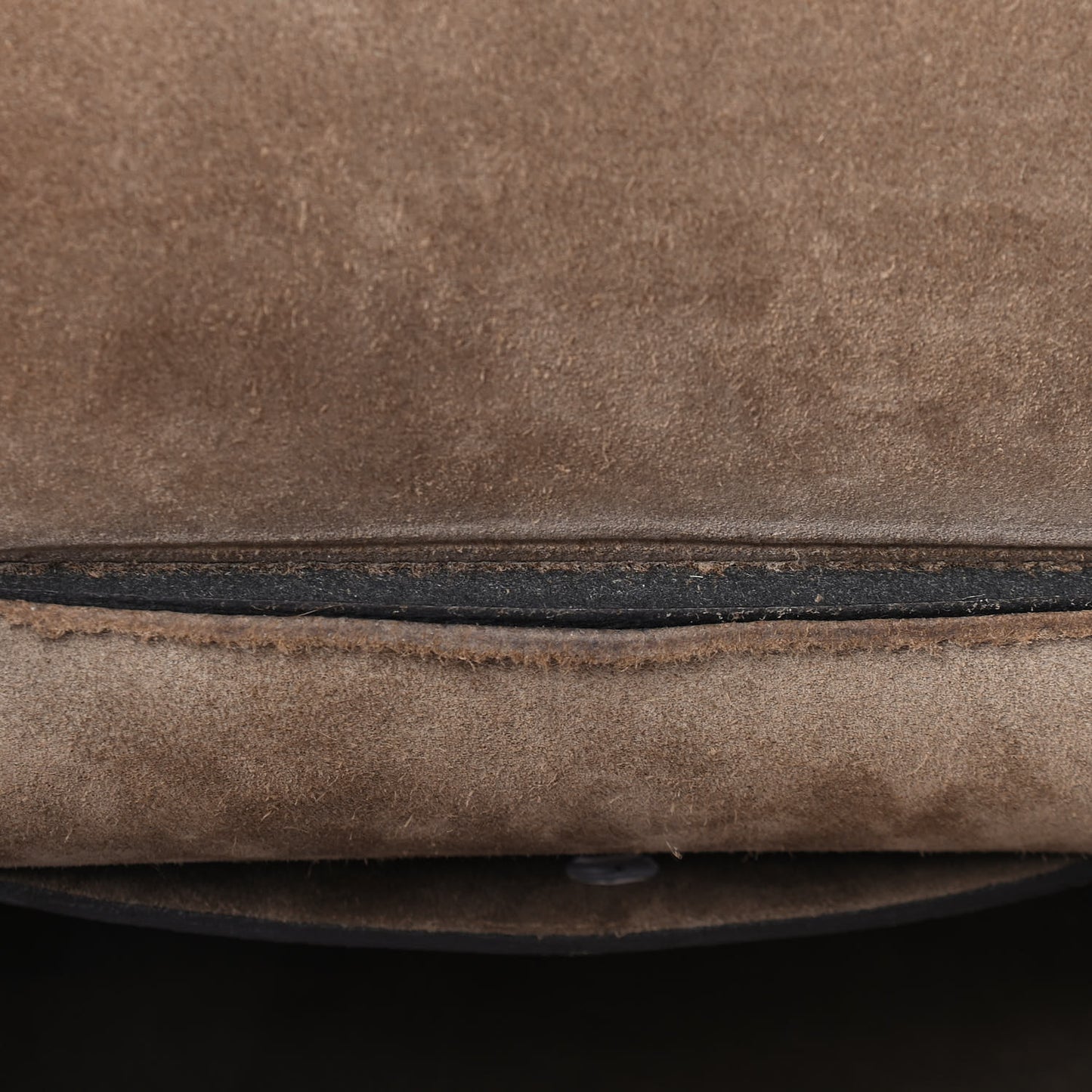 Small Classic Grain Calfskin Amberley Satchel Solid Grey