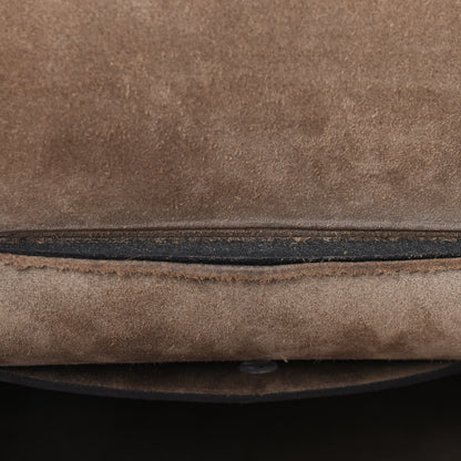 Mulberry Small Classic Grain Calfskin Amberley Satchel Solid Grey 9 of 9