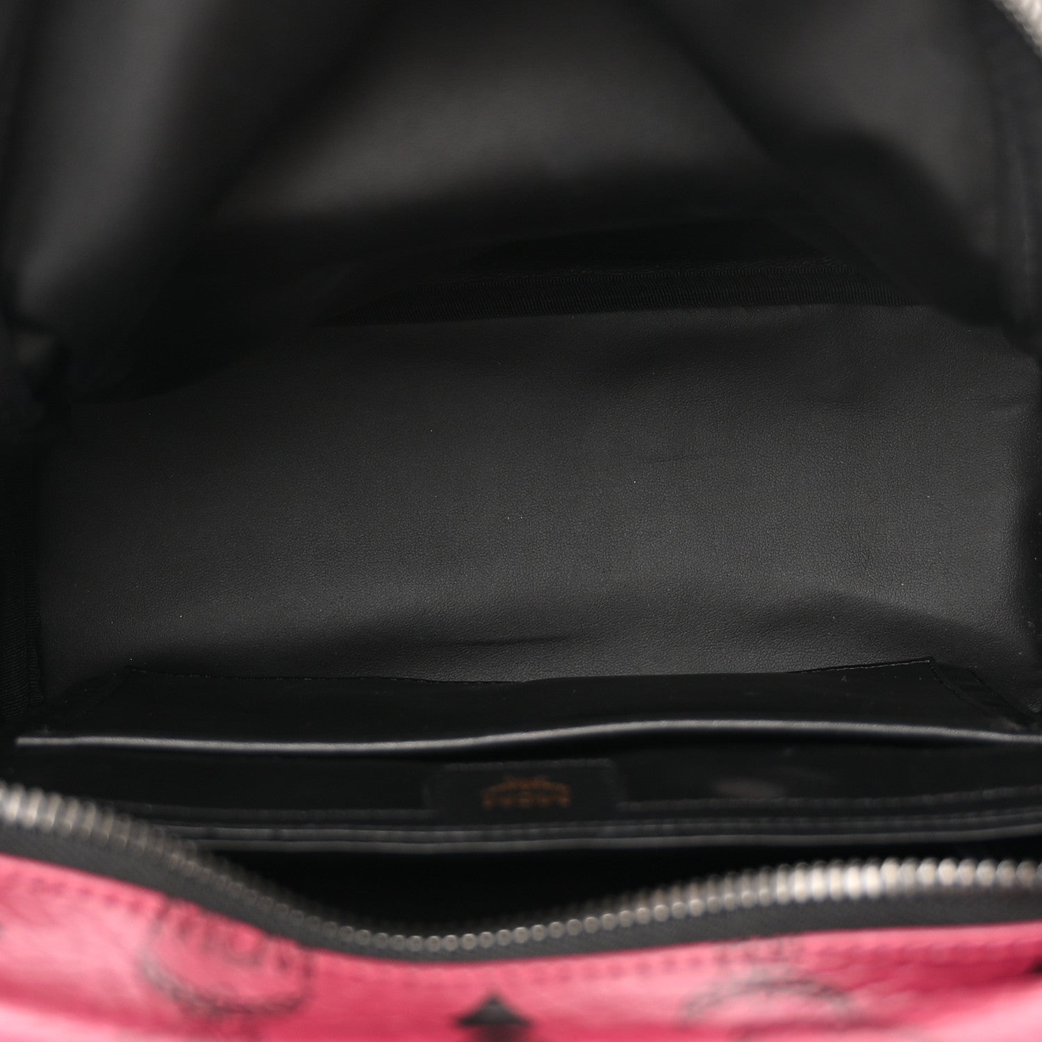 MCM Visetos Small Stark Backpack Burgundy 5 of 10