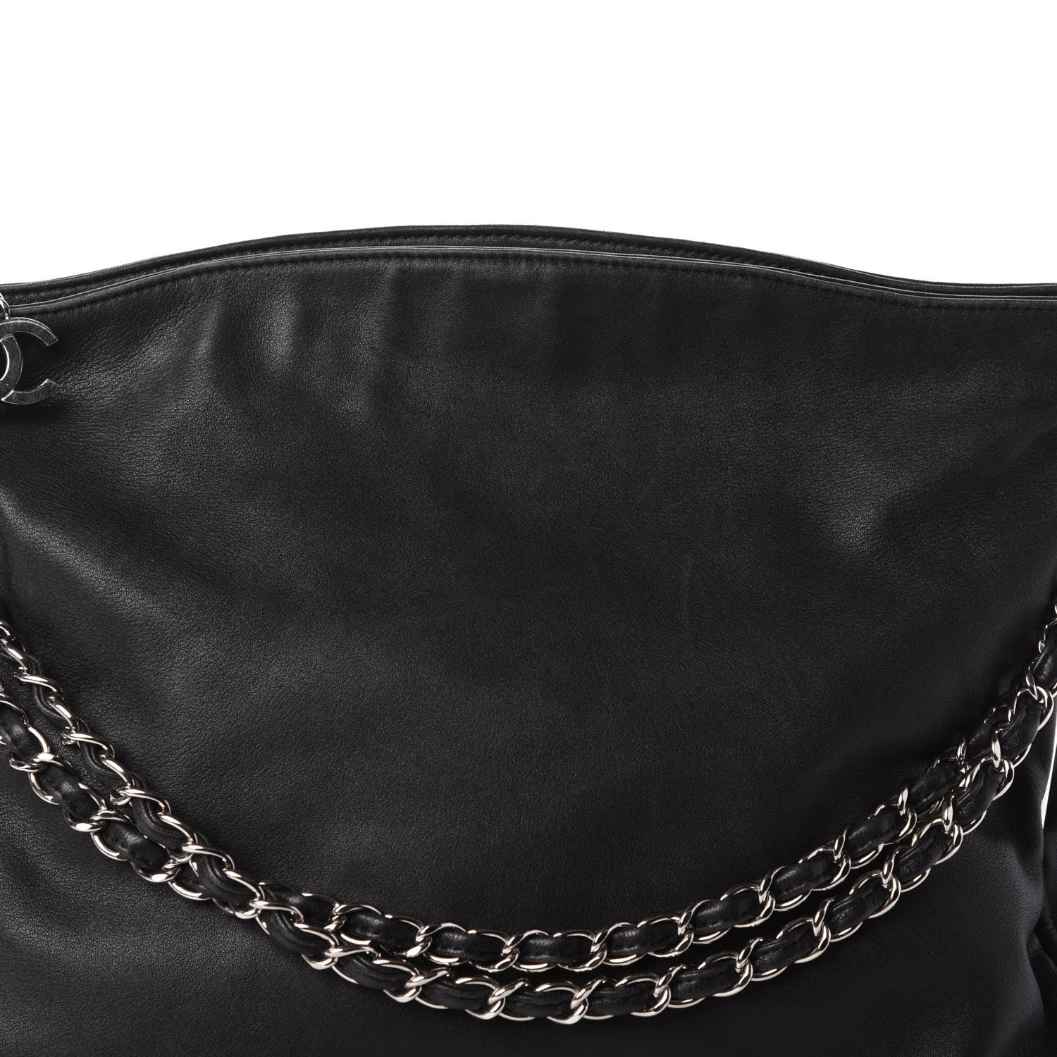 Chanel Lambskin Large Ultimate Soft Tote Black 7 of 9