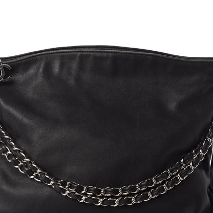 Chanel Lambskin Large Ultimate Soft Tote Black 7 of 9