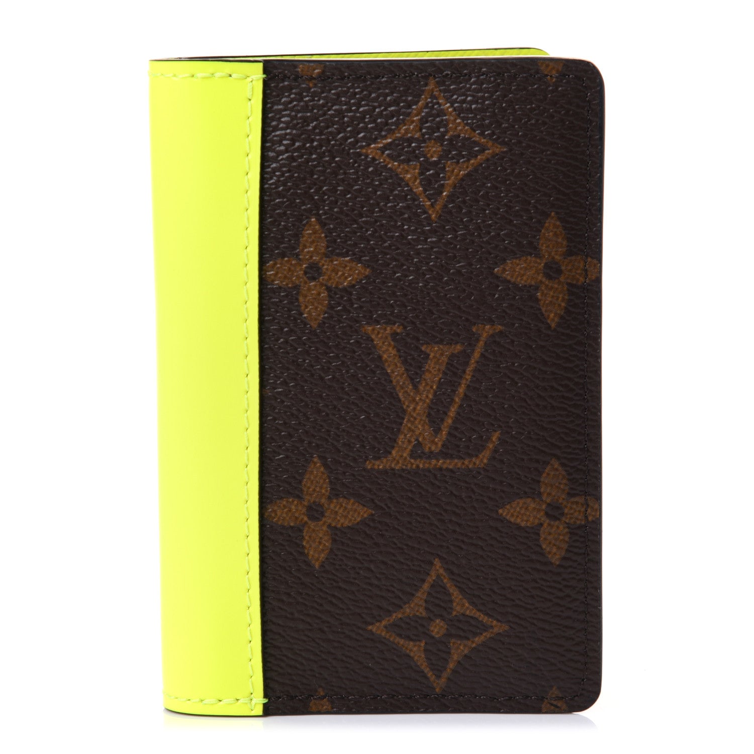 Louis Vuitton Monogram Pocket Organizer NM Yellow 1 of 8