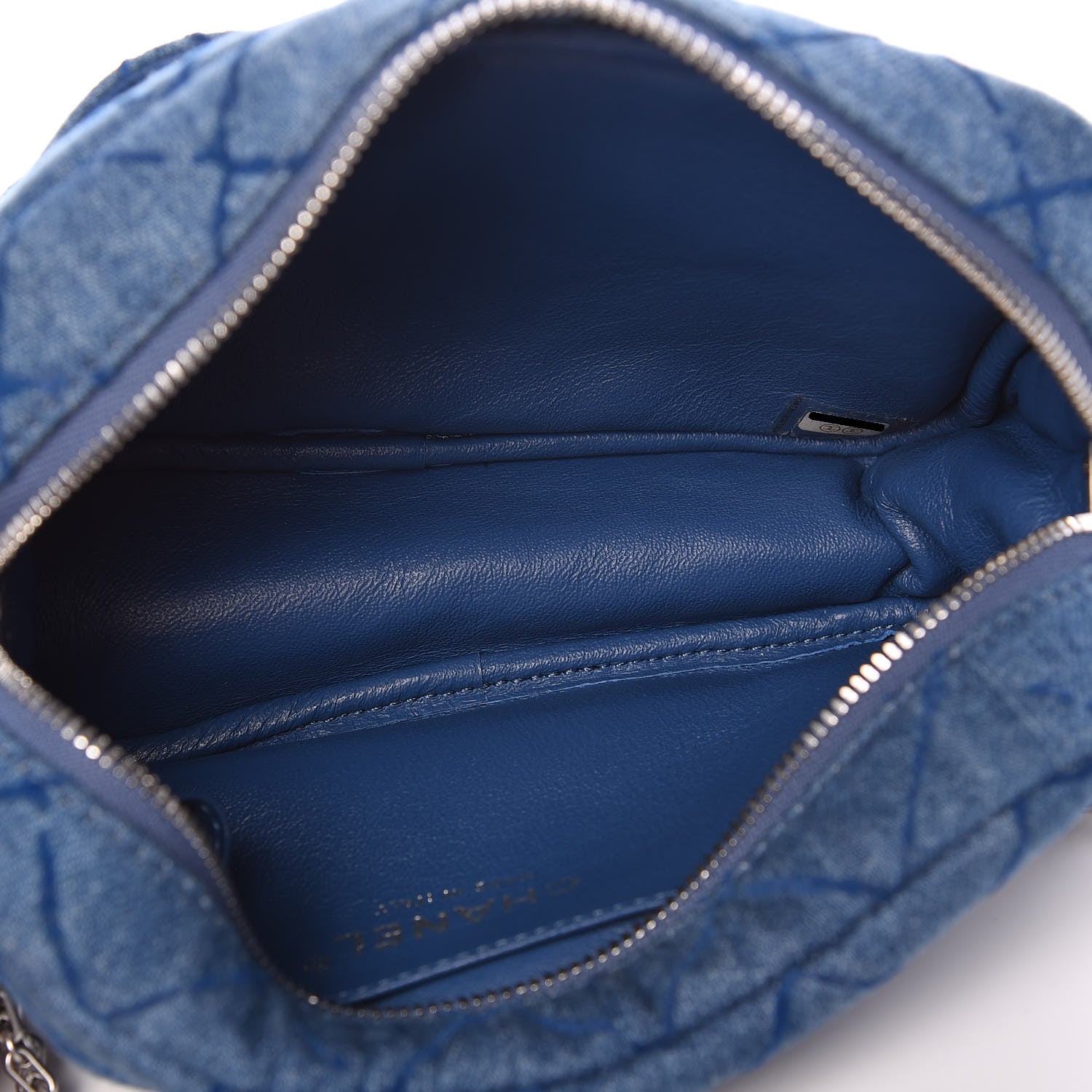 Chanel Denim Mini Reissue Camera Case Blue 5 of 9