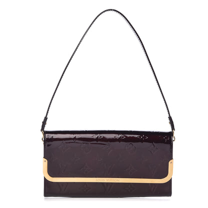 Louis Vuitton Vernis Rossmore MM Amarante 1 of 9