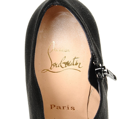 Christian Louboutin Suede Goya 100 Booties 37 7 of 7