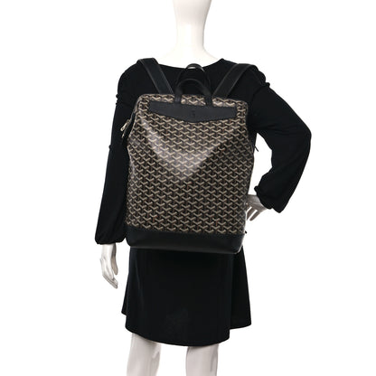 Goyard Goyardine Calfskin Cisalpin MM Backpack Black 2 of 10