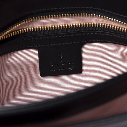 Gucci Vitello Palmellato Lux Small Arli Flap Shoulder Bag Black 7 of 11