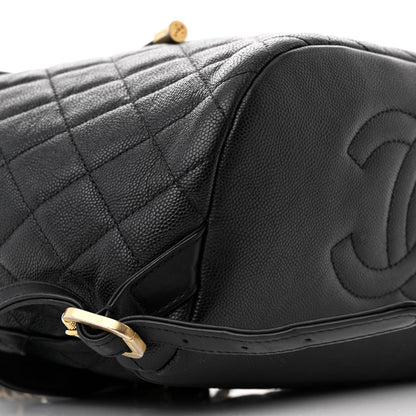 Chanel Caviar Quilted Filigree Backpack Black 8 of 12