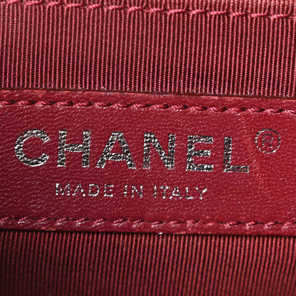 Chanel Tweed Calfskin Quilted Ballerine Flap Black Navy Beige 6 of 10