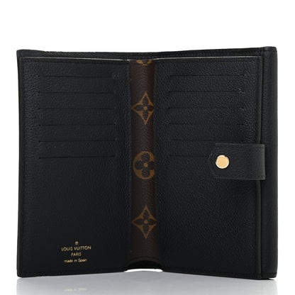 Louis Vuitton Monogram Pallas Compact Wallet Black 4 of 4
