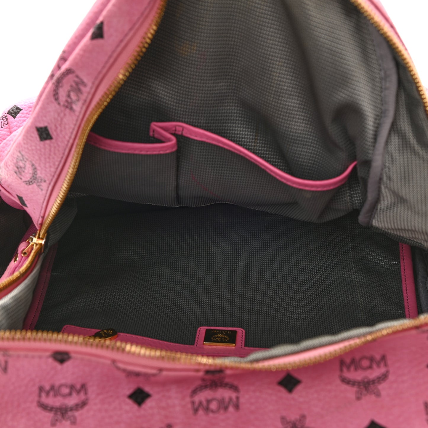 Visetos Medium Side Studs Stark Backpack Pink