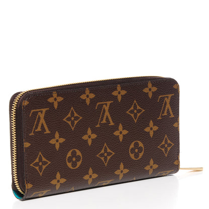 Louis Vuitton Monogram V Zippy Wallet Turquoise 3 of 7